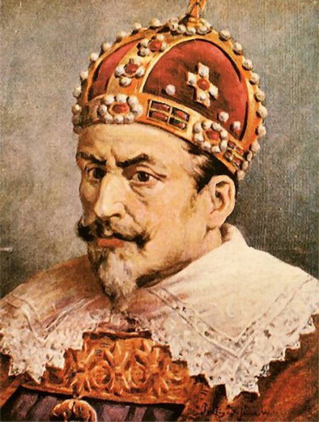 Zygmunt III Waza, ur 20 VI 1566 w Szwecji, zm. 30 IV 1632 w Warszawie - król Polski (1587-1632)