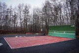 Ścianka tenisowa w Dolinie Trzech Stawów w Katowicach jest już gotowa