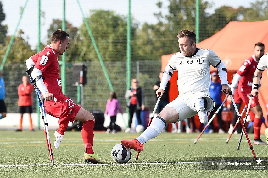 Wisła Kraków. "Biała Gwiazda" liderem po trzech turniejach ekstraklasy o mistrzostwo Polski w amp futbolu [ZDJĘCIA]