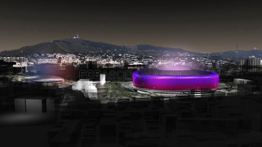 Nowy stadion Barcelony - wizualizacja
