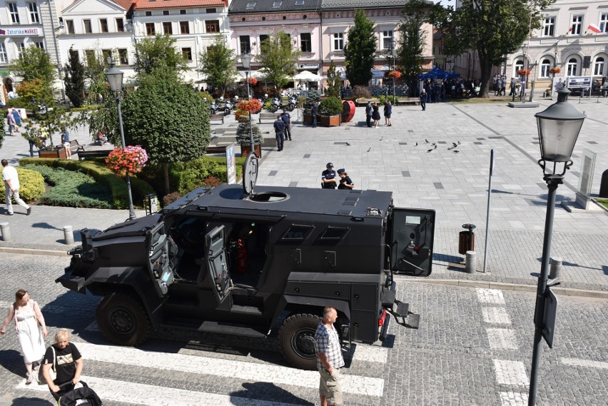 Święto Policji 2022 na rynku w Wadowicach