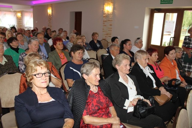 W III Konferencji Senioralnej w Łopusznie uczestniczyło około 50 starszych mieszkańców gminy Łopuszno.