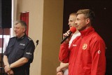 "Heysel" w ZSO nr 1. Policjanci i piłkarze dyskutowali z uczniami o kibolach [ZDJĘCIA]