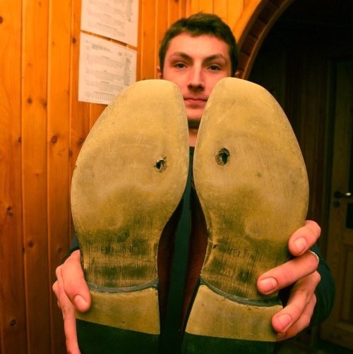 Leszek Rawicki (na zdjęciu) to klient, który reklamował buty...