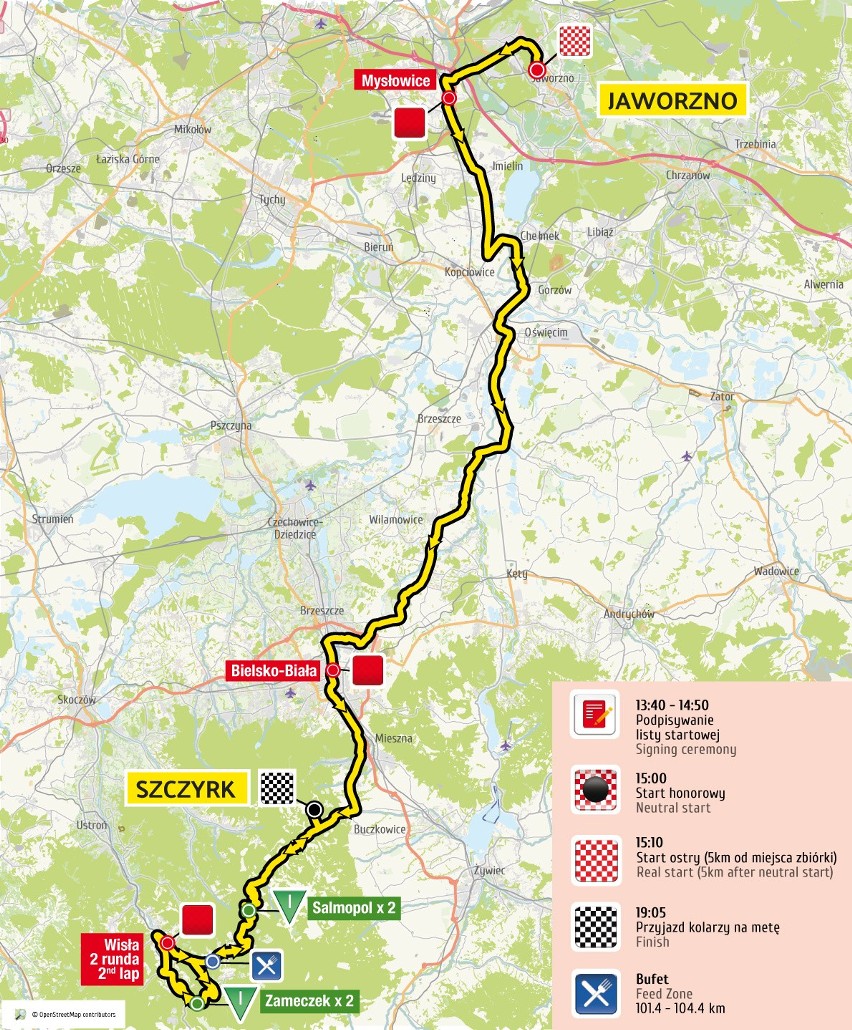 Tour de Pologne 2017: bez czasówki, za to więcej gór [TRASA, MAPKI]