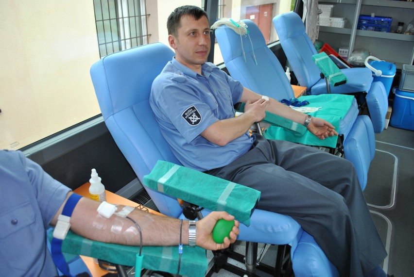 Pracownicy Zakładu Karnego w Koszalinie po raz kolejny oddawali krew