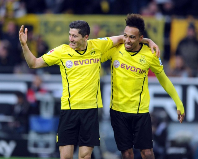 Robert Lewandowski i Pierre-Emerick Aubameyang