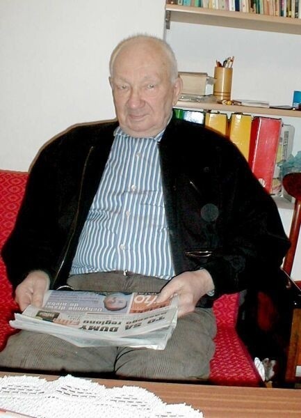 Mimo 85 lat, Edward Kopeć doskonale pamięta 31 lat spędzonych na wąskotorówce ze Starachowic do Iłży.