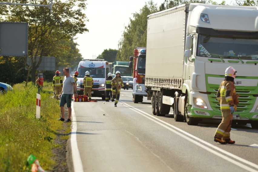 Śmiertelny wypadek na DK 62