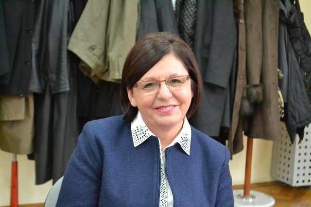 Danuta Gosławska. Kandydatura popierana przez Komitet Wyborczy Wyborców Koalicja Samorządowa. Ma 58 lat