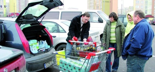 Jednym z tradycyjnych już miejsce, gdzie Litwini robią zakupy jest suwalski Kaufland.