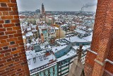 Zimowe panoramy z punktów widokowych Wrocławia. Robią wrażenie! [ZDJĘCIA]