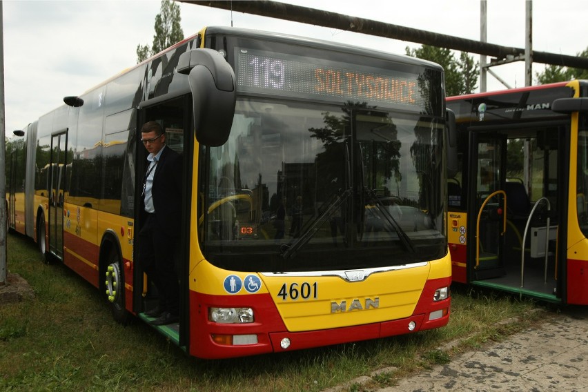 Autobusy MAN Lion's City G są niskopodłogowe, klimatyzowane...