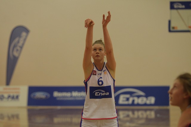Daria Marciniak zdobyła 15 punktów i była najskuteczniejszą zawodniczką Enei AZS