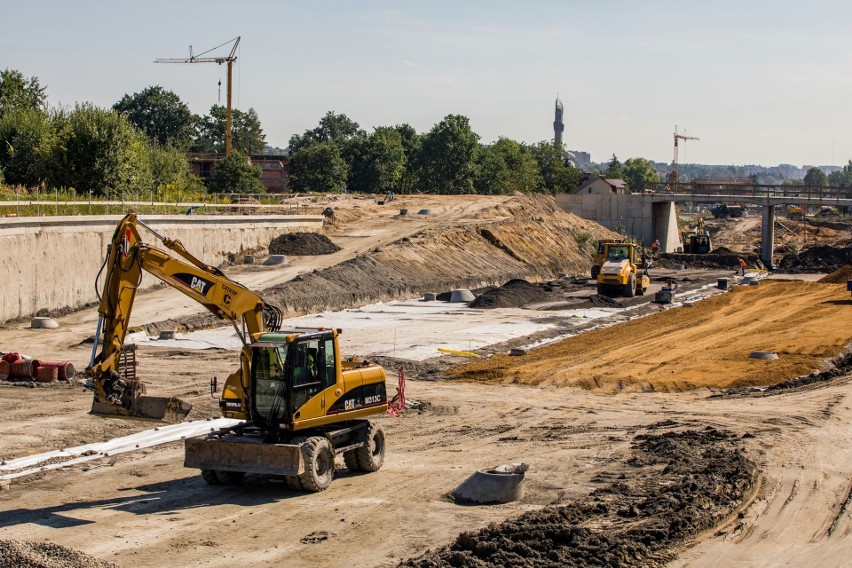 Ogrom prac na budowie Trasy Łagiewnickiej. Te zdjęcia pokazują całą prawdę 