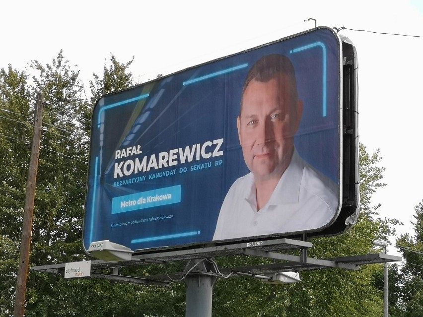 Kraków. Wybory 2019. Plakaty wyborcze opanowały miasto. Trwa walka o wyborców [ZDJĘCIA]