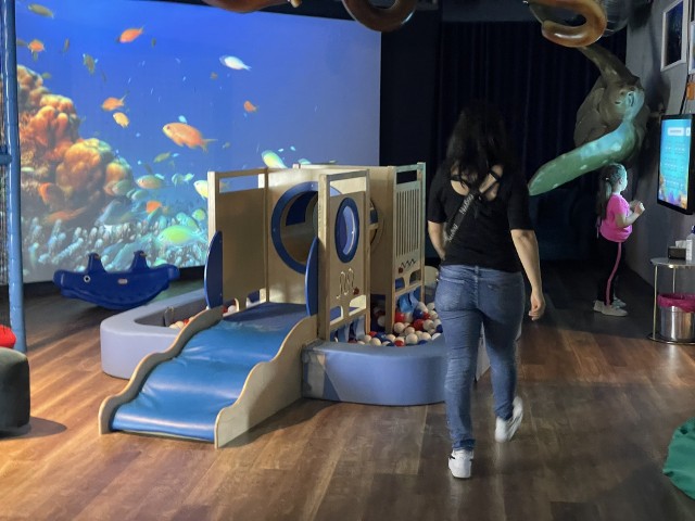 Strefa zabaw dla dzieci w międzyzdrojskim Oceanarium