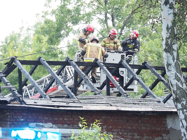 W sobotę (25 czerwca) płonęła hala magazynowo-produkcyjna w okolicach wiaduktu przy a. Jana Pawła II w Łodzi. Dziesięć zastępów straży pożarnej gasiło 150 m.kw. poszycia dachowego, a podczas akcji przy przerzucaniu blachy ranny w rękę został jeden ze strażaków. Podczas pożaru w hali nie było pracowników, przyczyna zajęcia dachu ogniem jest ustalana.