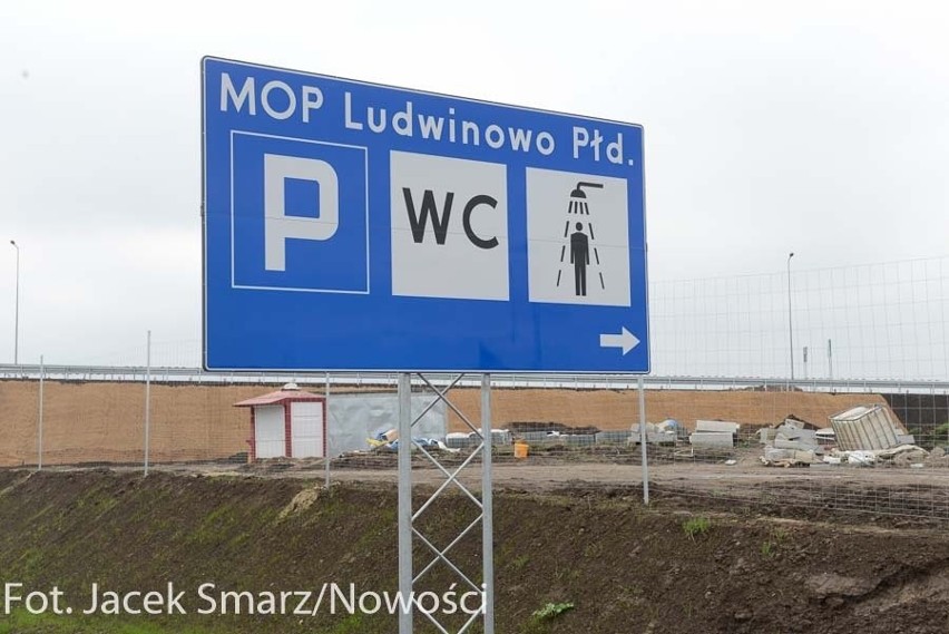 Autostrada A1 do Łodzi przed otwarciem