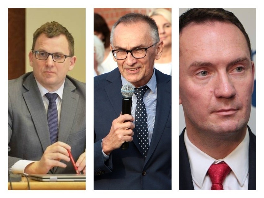 Od lewej: Marek Sikora, były wiceprezydent, Andrzej...