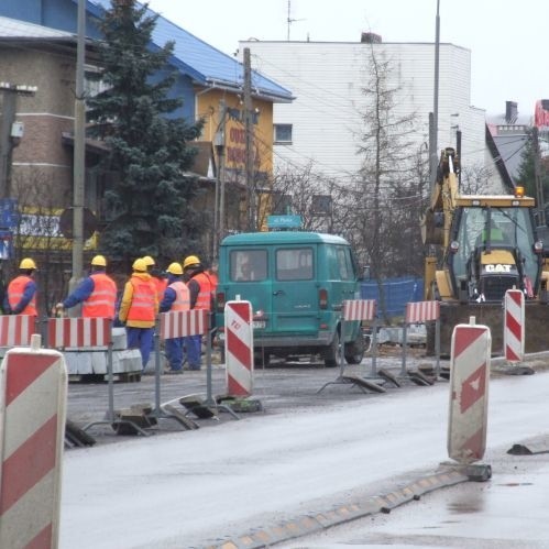 Rozpocząl sie remont ul. Hetmanskiej w Bialymstoku.