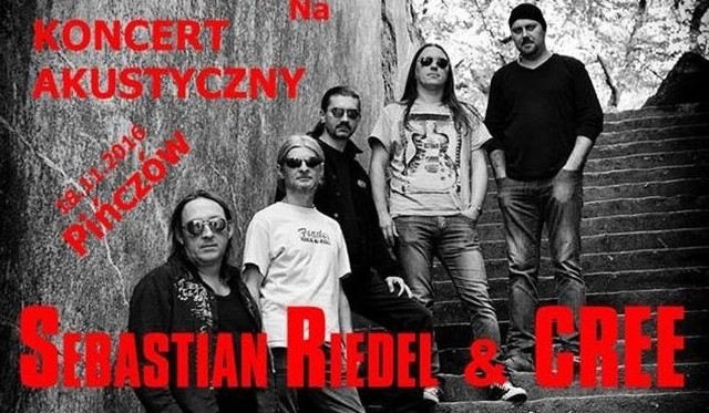 Sebastian Riedel & Cree wystąpią 18 listopada w Pińczowskim Samorządowym Centrum Kultury.