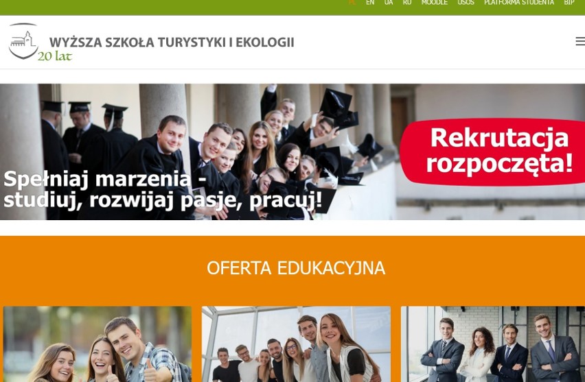 26. Wyższa Szkoła Turystyki i Ekologii w Suchej Beskidzkiej...