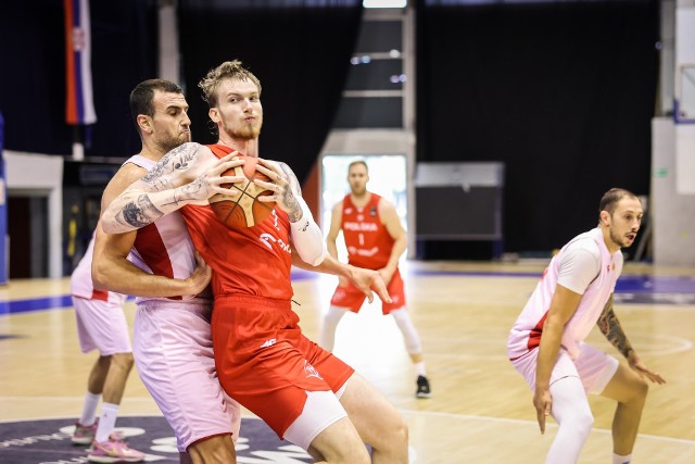 Reprezentacja Polski w koszykówce przegrywa z reprezentacją Turcji