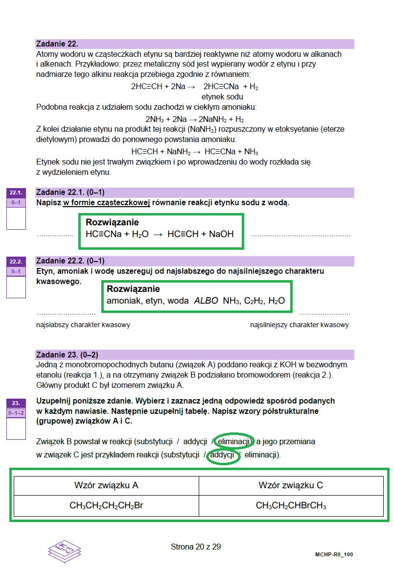 Matura próbna z chemii - formuła 2023 | Kurier Lubelski
