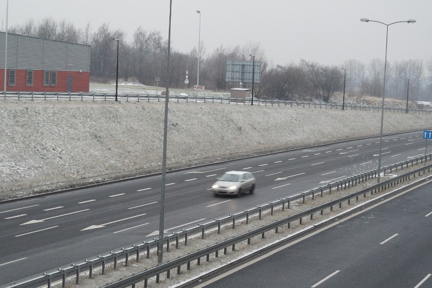 Drogowa Trasa Średnicowa -pierwszy dzień wspólnego zimowego...