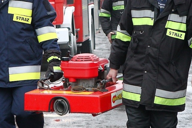 Strażacy mają pompy w gotowości