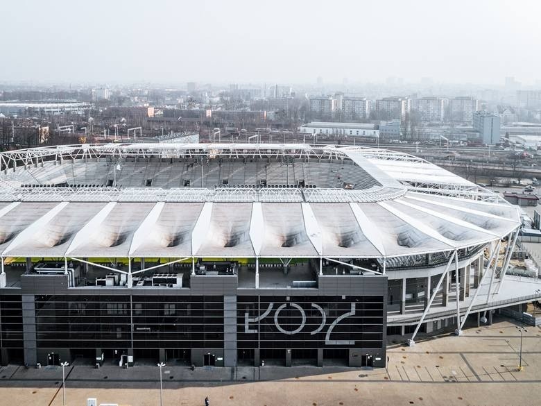 Coraz bliżej końca budowy stadionu ŁKS ZDJĘCIA