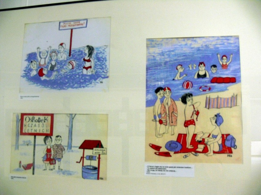 Wystawa Ha Ha Ha-Ga Anna Gosławska – Lipińska w Galerii Tarnobrzeskiego Domu Kultury 