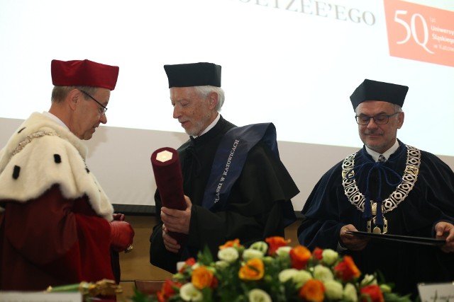 Laureat nagrody Nobla, pisarz John Maxwell Coetzee, otrzymał tytuł doktora honoris causa UŚ