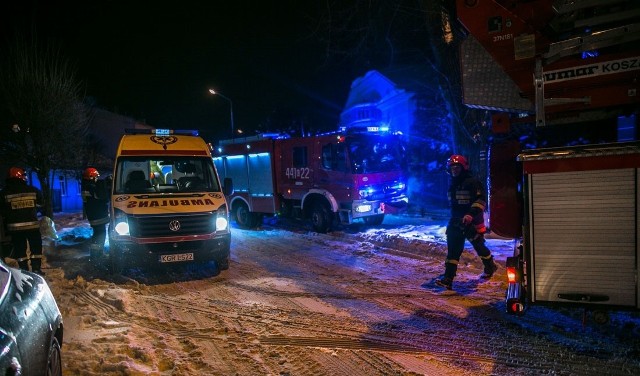 Do pożaru zadysponowane zostało cztery zastępy straży pożarnej