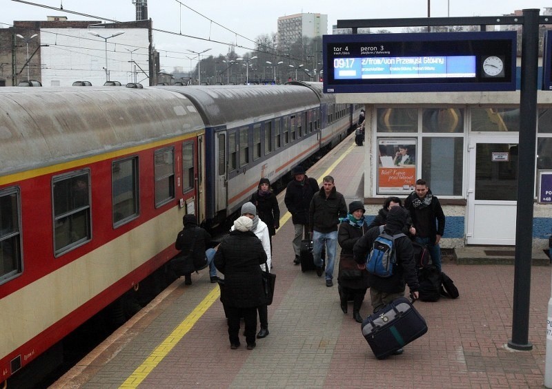 Opóźniony pociąg z Przemyśla do Szczecina