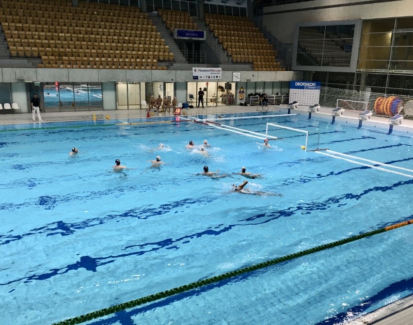 Drużyna Waterpolo Poznań po spotkaniach z ligowymi...