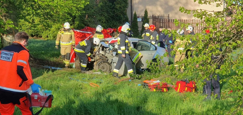 Wypadek w Wesołej w gminie Iwanowice. Zginął 35-letni...