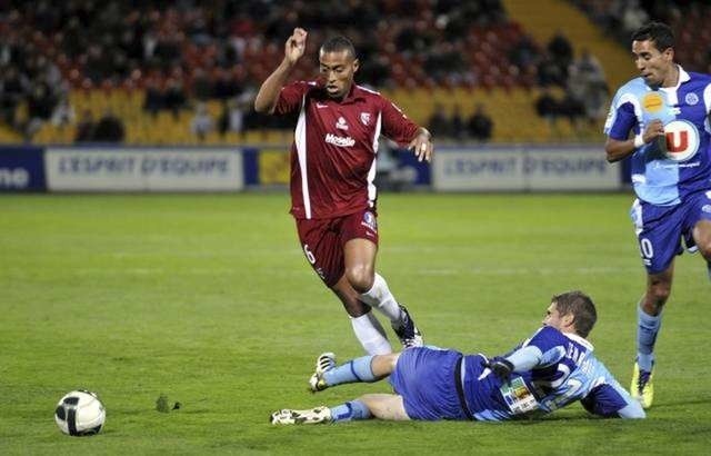 David Fleurival, nowy zawodnik Zawiszy, jeszcze w barwach Metz.