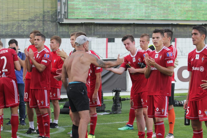 AS Trencin - Górnik Zabrze [ZDJĘCIA KIBICÓW]: Tak było na trybunach w Myjavie