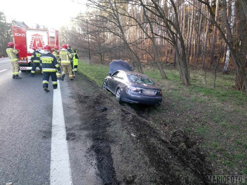 Wypadek w Dąbrowie.