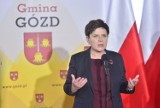 Premier Beata Szydło w Goździe koło Radomia. Otworzyła tam Urząd Pocztowy
