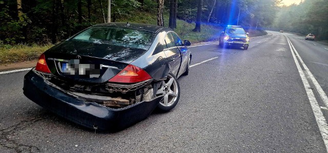 Wypadek na ulicy Gdańskiej w Koszalinie