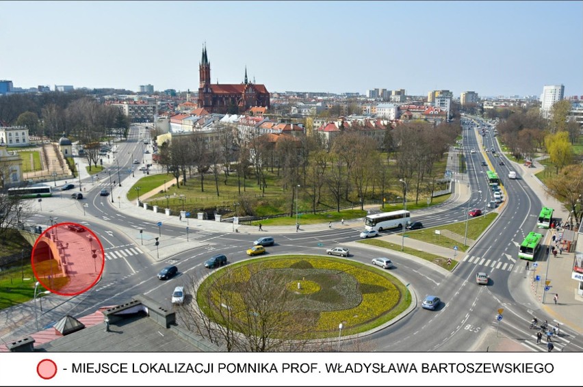 Białystok. Miasto ogłosiło konkurs na projekt pomnika Władysława Bartoszewskiego. Ma zostać zbudowany w ramach budżetu obywatelskiego 2021