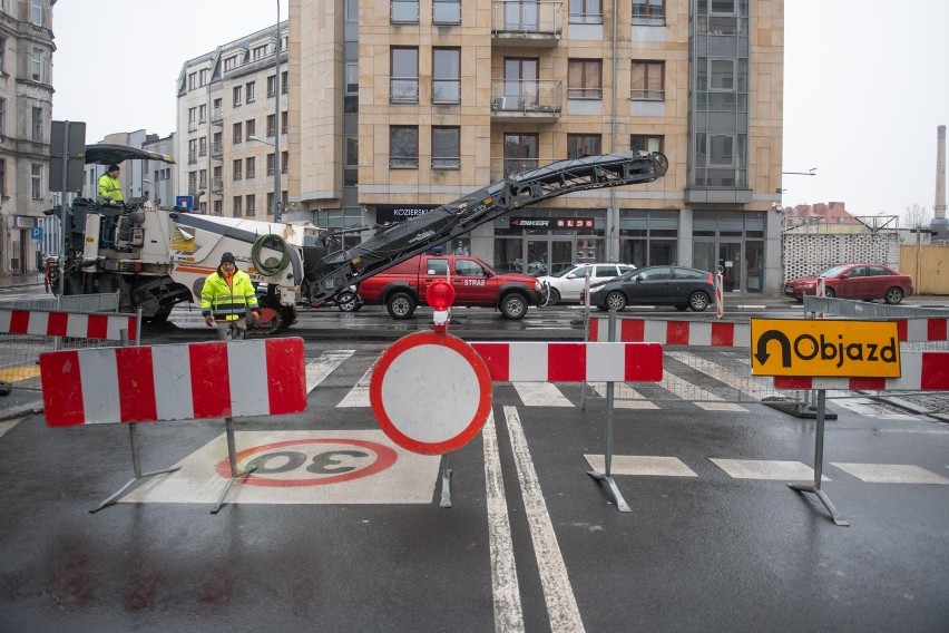 Prace drogowe od ul. Słupeckiej po ul. Toruńską - koniec...