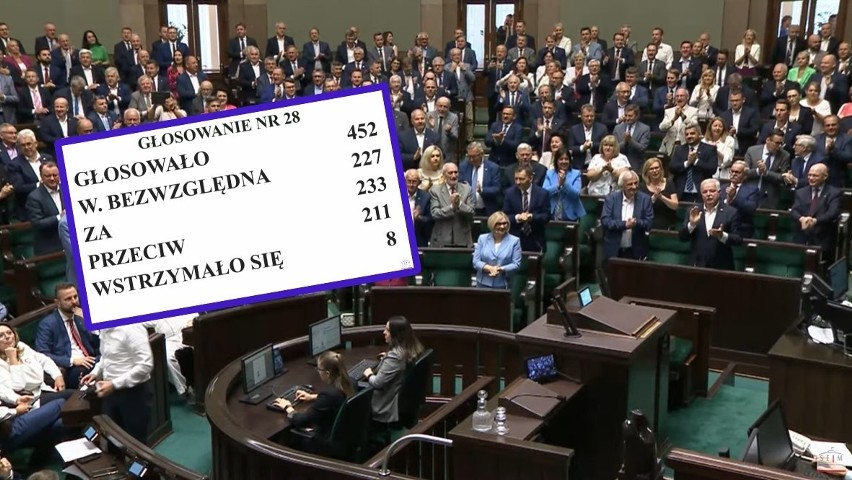 Sejm przyjął wniosek rządu o zarządzenie referendum...