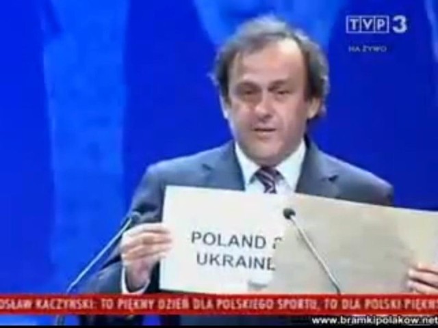 Cztery lata temu w Polsce zapanowała euforia. Michel Platini oglosił ten radosny dla nas werdykt.