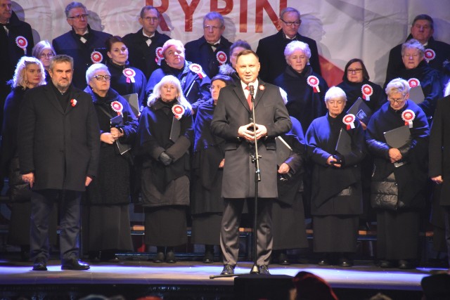 Prezydent Andrzej Duda w Rypinie