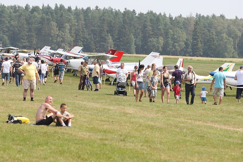 Piknik lotniczy w Krępie