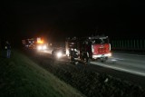 Wypadek na autostradzie A4 koło Chojnowa. Dwie osoby ranne